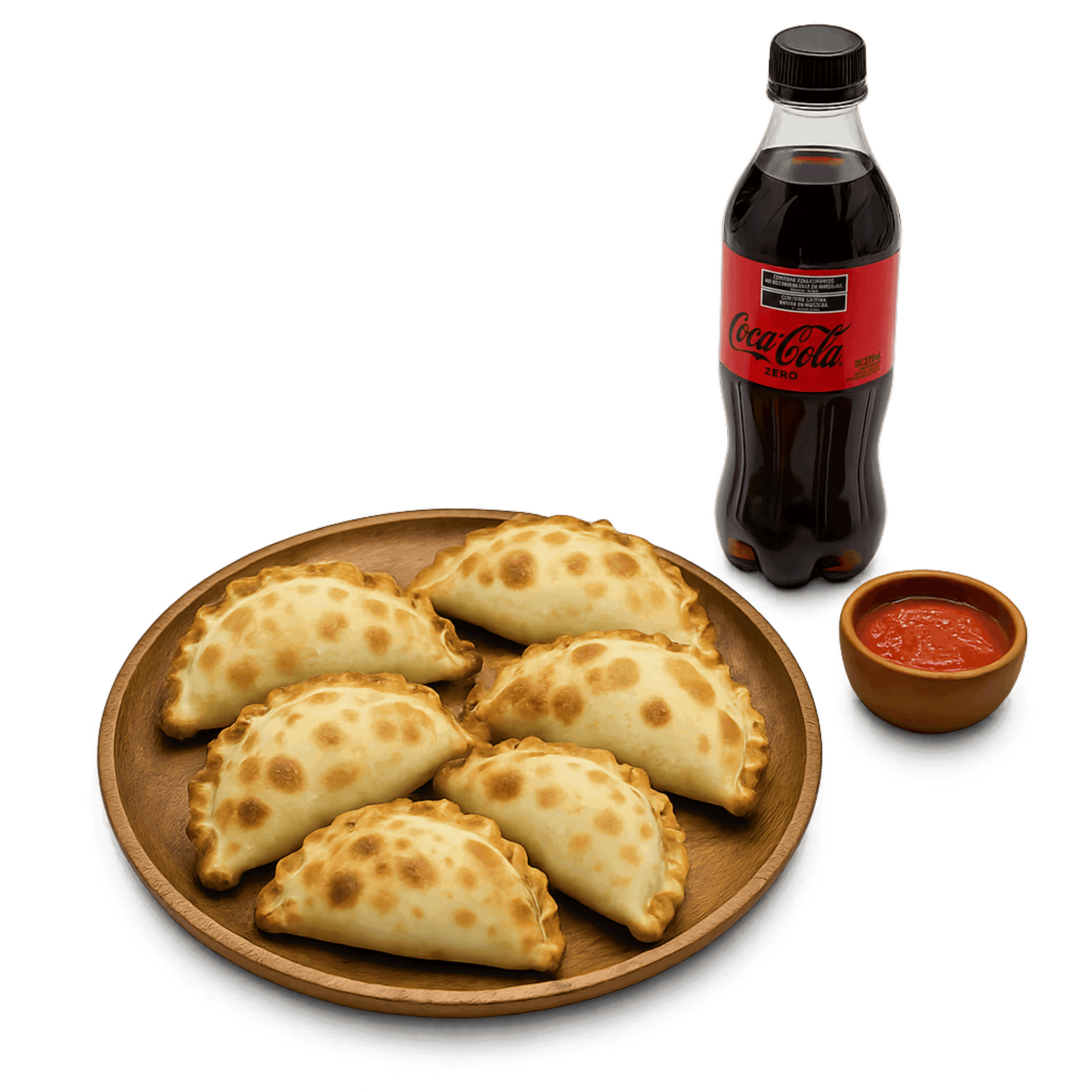 24 EMPANADAS + 1 COCA-COLA1.5LT