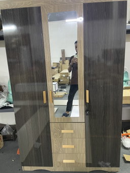 Premium 3 Door wardrobe with mirror 