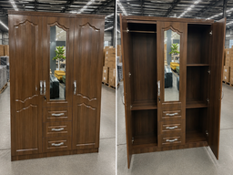 Classic 3 in 1 China Made Wardrobe 