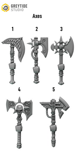 Crimson Lords Axe