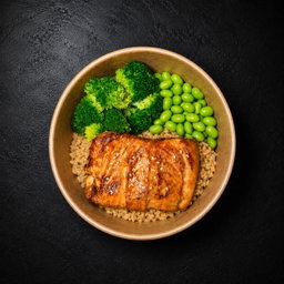 Miso Glazed Salmon Bowl 