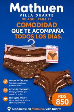 Panties set de 3