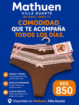 Panties set de 3 (S)