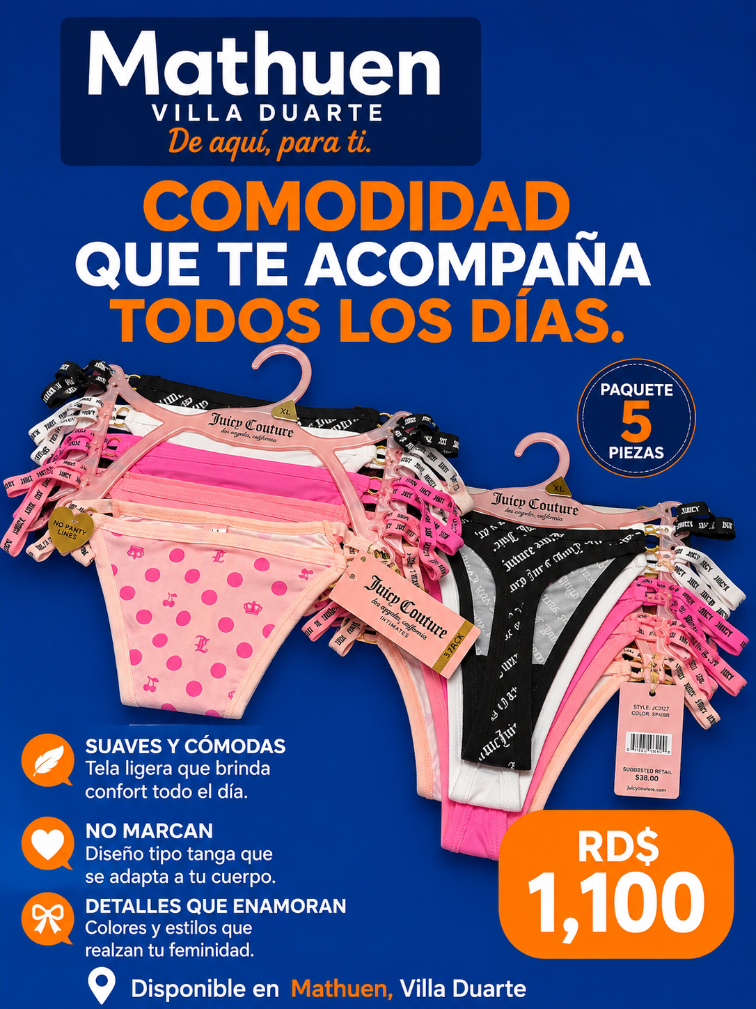 Panties Juicy 5 Pack_0