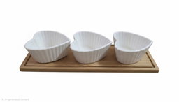 Wood based cold platter