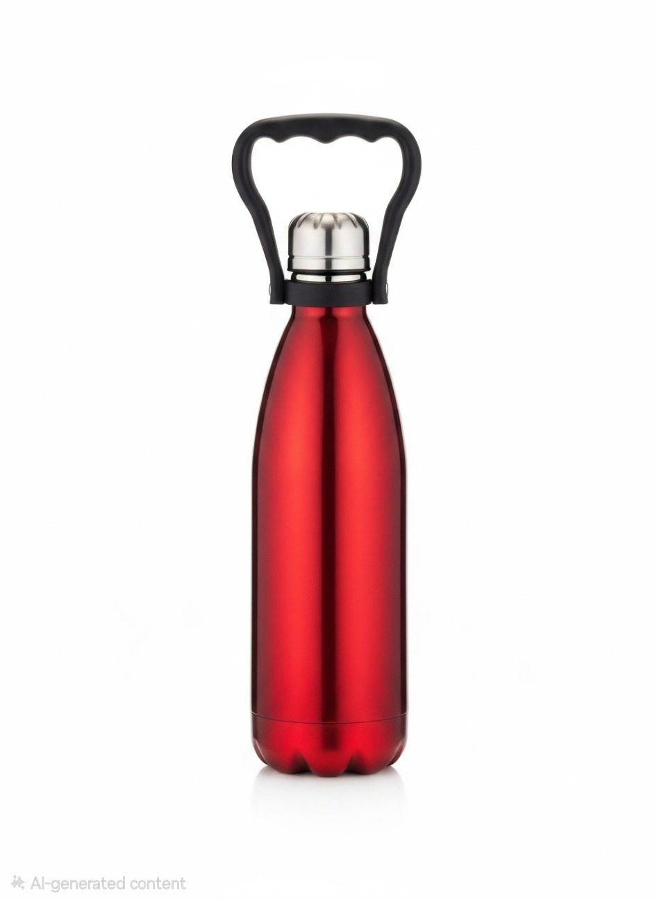 Vacuum bottle with handle_1