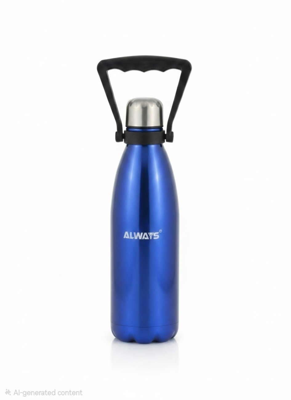Vacuum bottle with handle_2