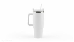 Tumbler 1.2 L with straw