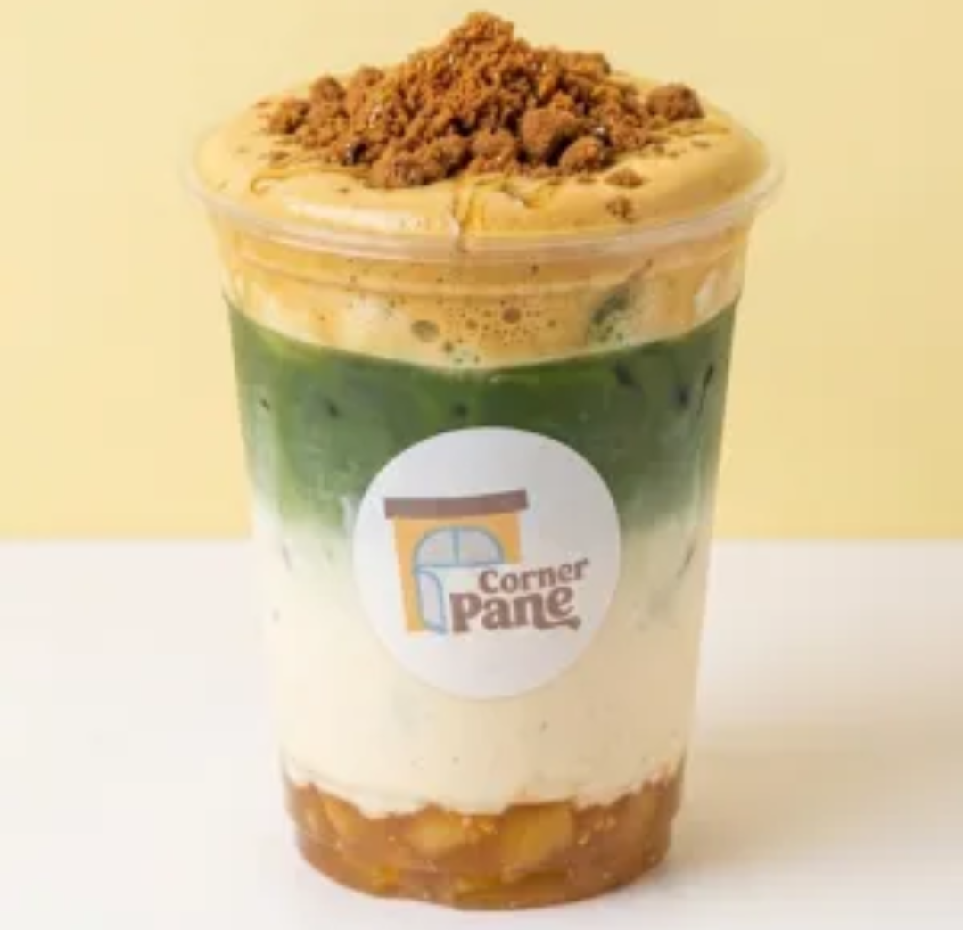 Apple Crumble Matcha 