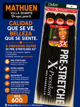 Cabello Para Trenzar / 4 / 52”