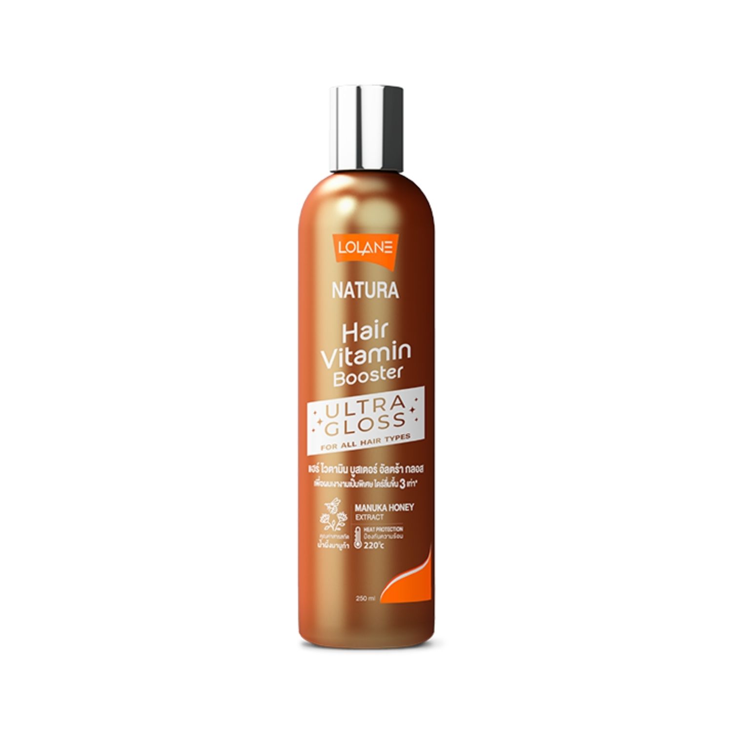 Lolane - Hair Vitamin Booster (Ultra Gloss - Brown) 250ml | Wholesale Hair Care Singapore
