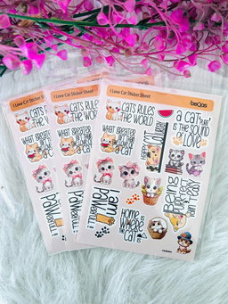 A6 Motivational Sticker Sheet