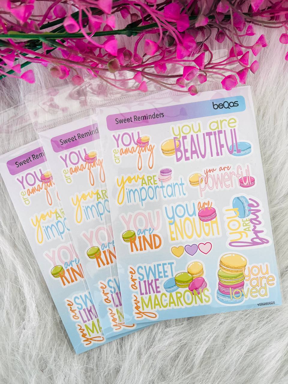A6 Motivational Sticker Sheet