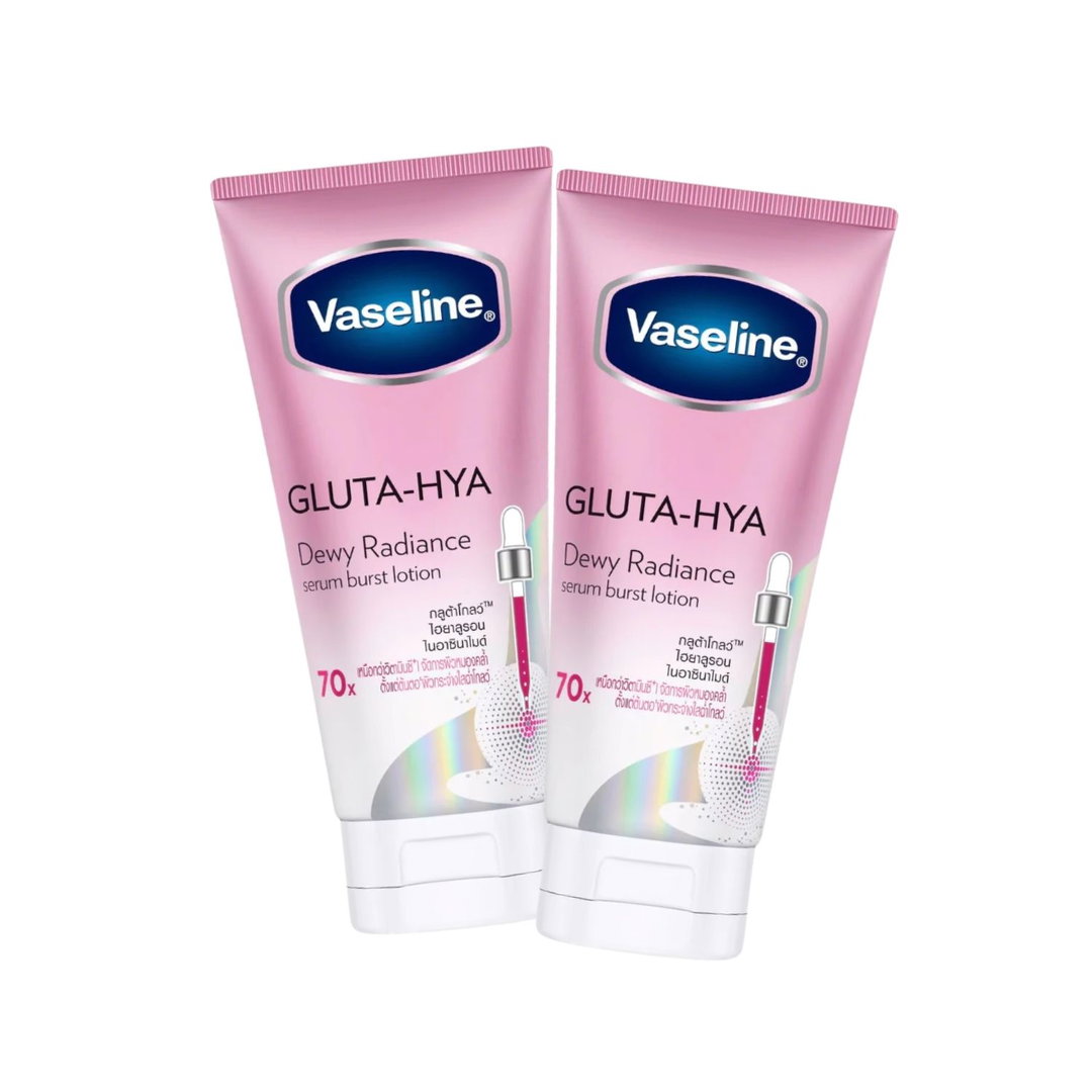 Vaseline - Gluta-Hya Serum Burst Lotion 290ml [Pack of 2] - Dewy Radiance | Wholesale Bath & Body Care Singapore