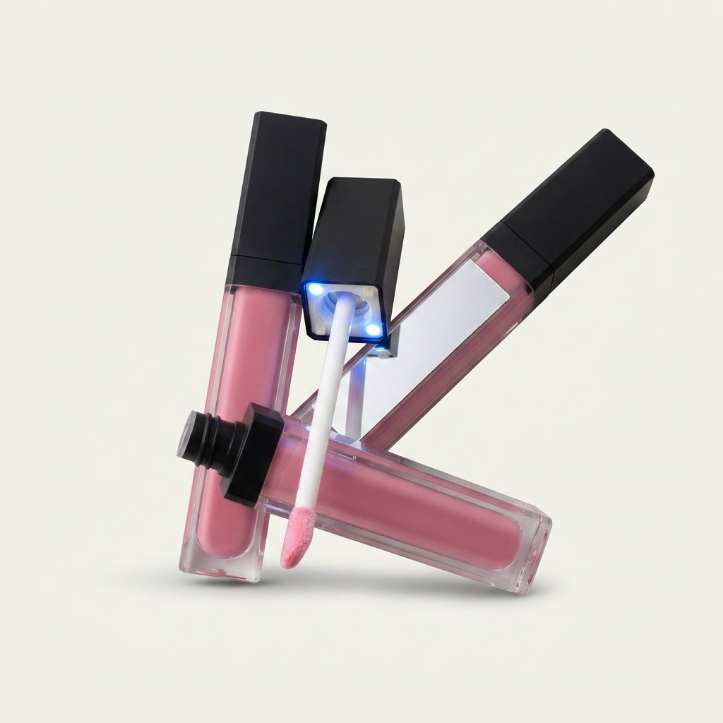 BLUSH BLOOM(Led light + Mirror tube)_0