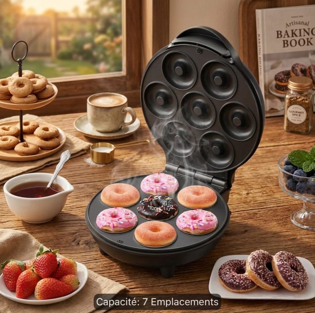 machine -gâteaux en forme de donut, 7 fentes_0