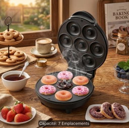 machine -gâteaux en forme de donut, 7 fentes