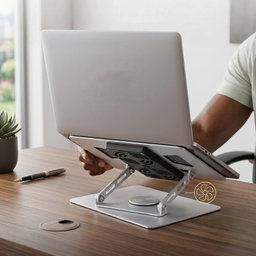 Support d'ordinateur portable avec ventilateur de refroidissement