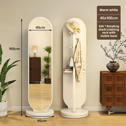 Miroir Rotative 2 en 1