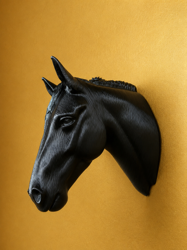 Gift Box Animal Bust Charms Horse