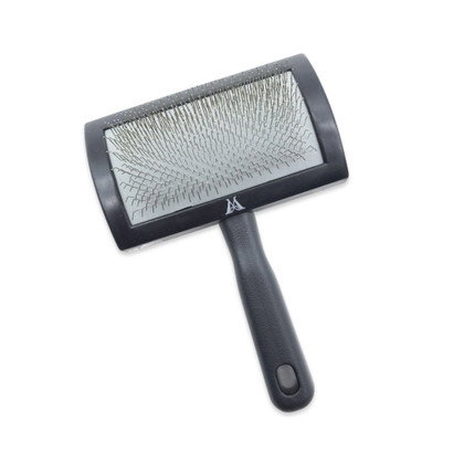 GROOMERS CHOICE SLICKER BRUSH MEDIUM BLACK_0