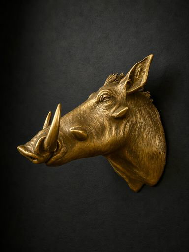Gift Box Animal Bust Charms Warthog _0