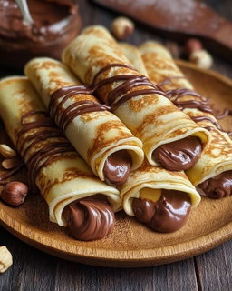5 crêpe au nutella