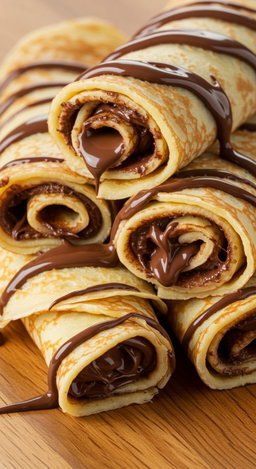 5 crêpe au nutella