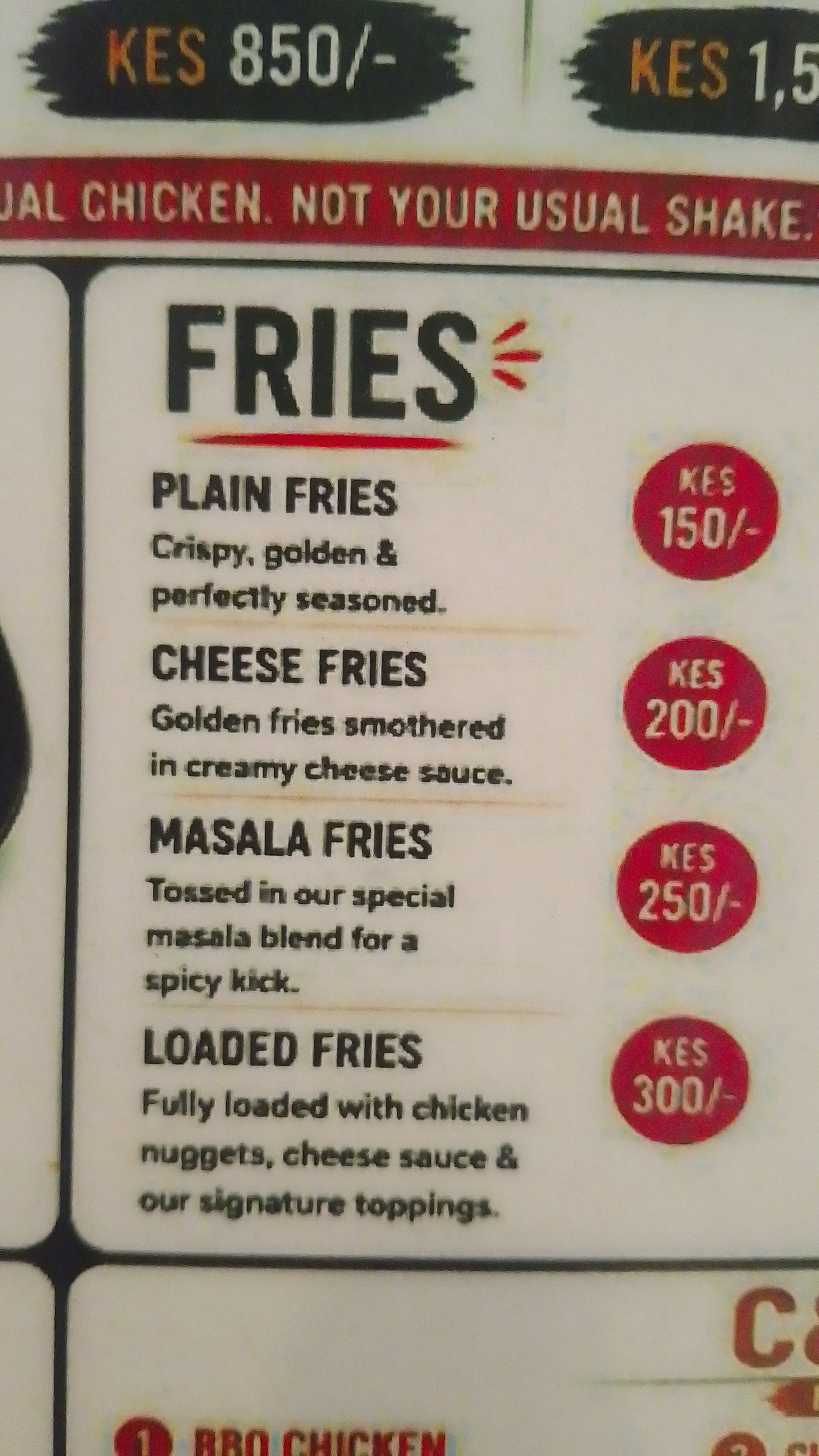 Plain fries _0