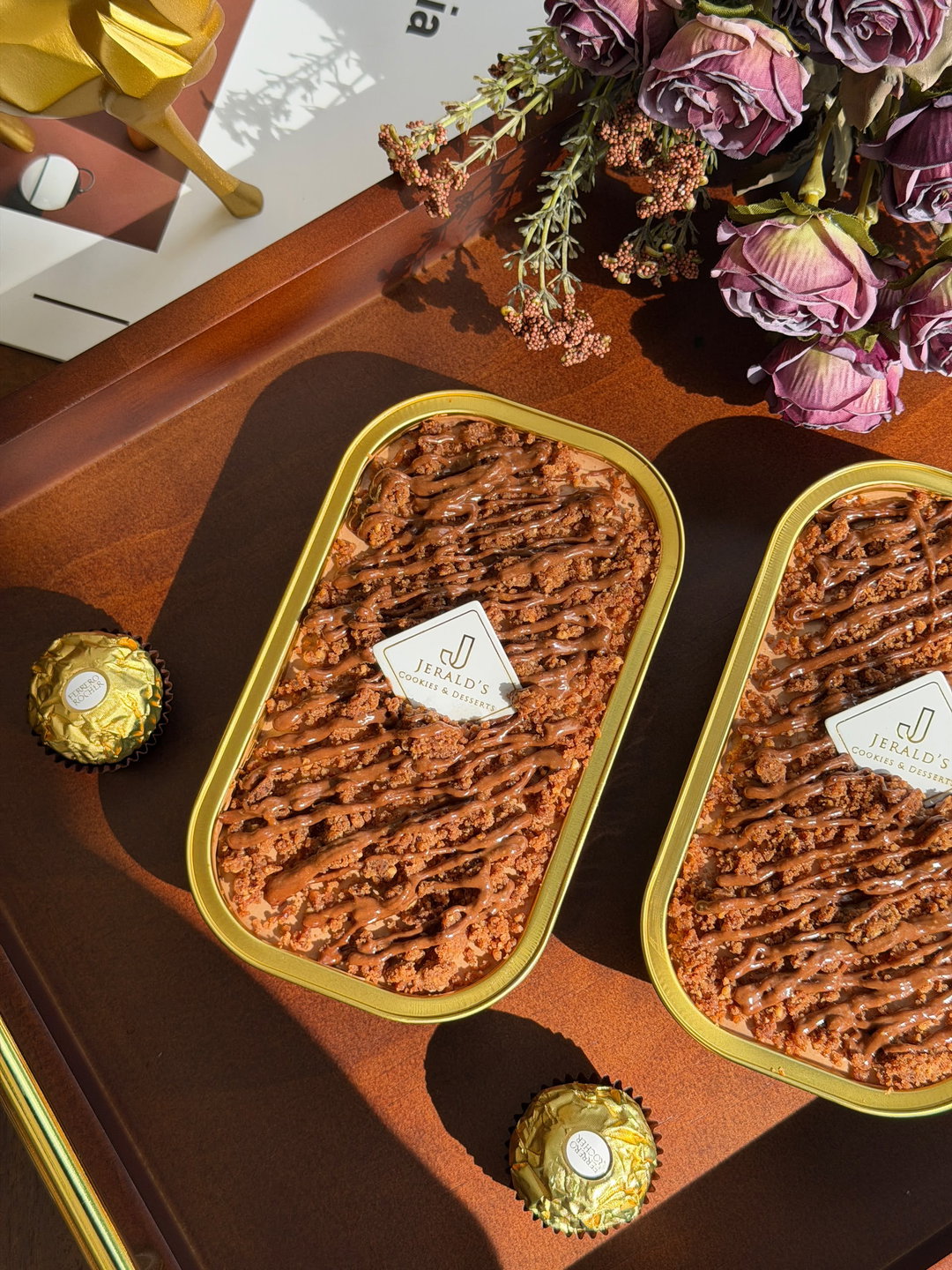 Chocolate Hazelnut Cake Box