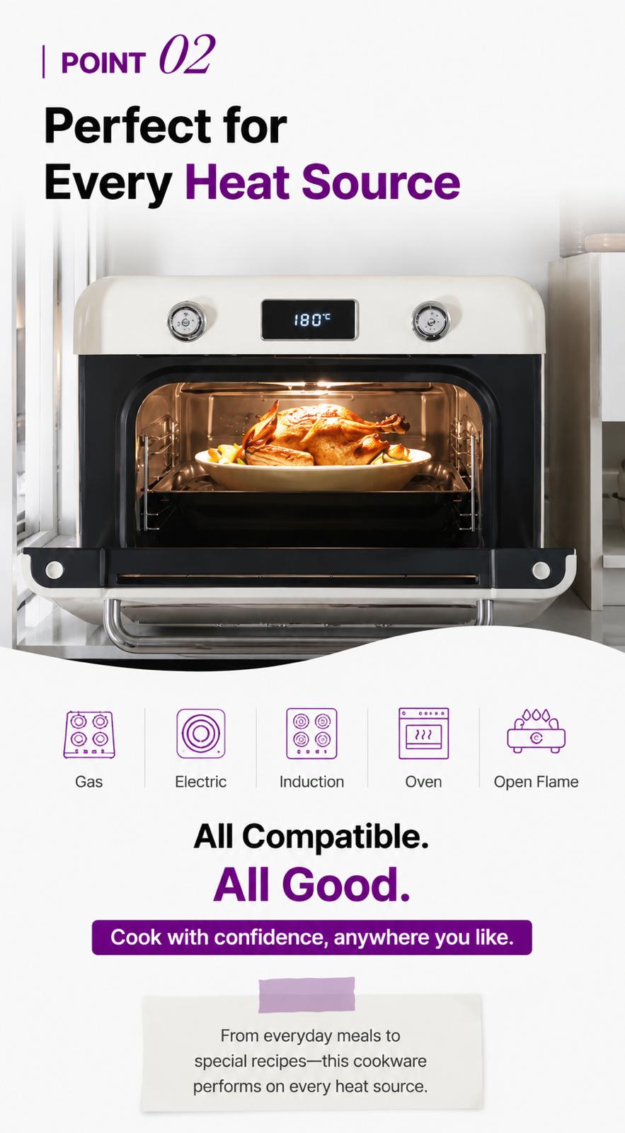 Vachen Cookable Ware (Cover lid sold separately)_5