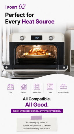 Vachen Cookable Ware (Cover lid sold separately)