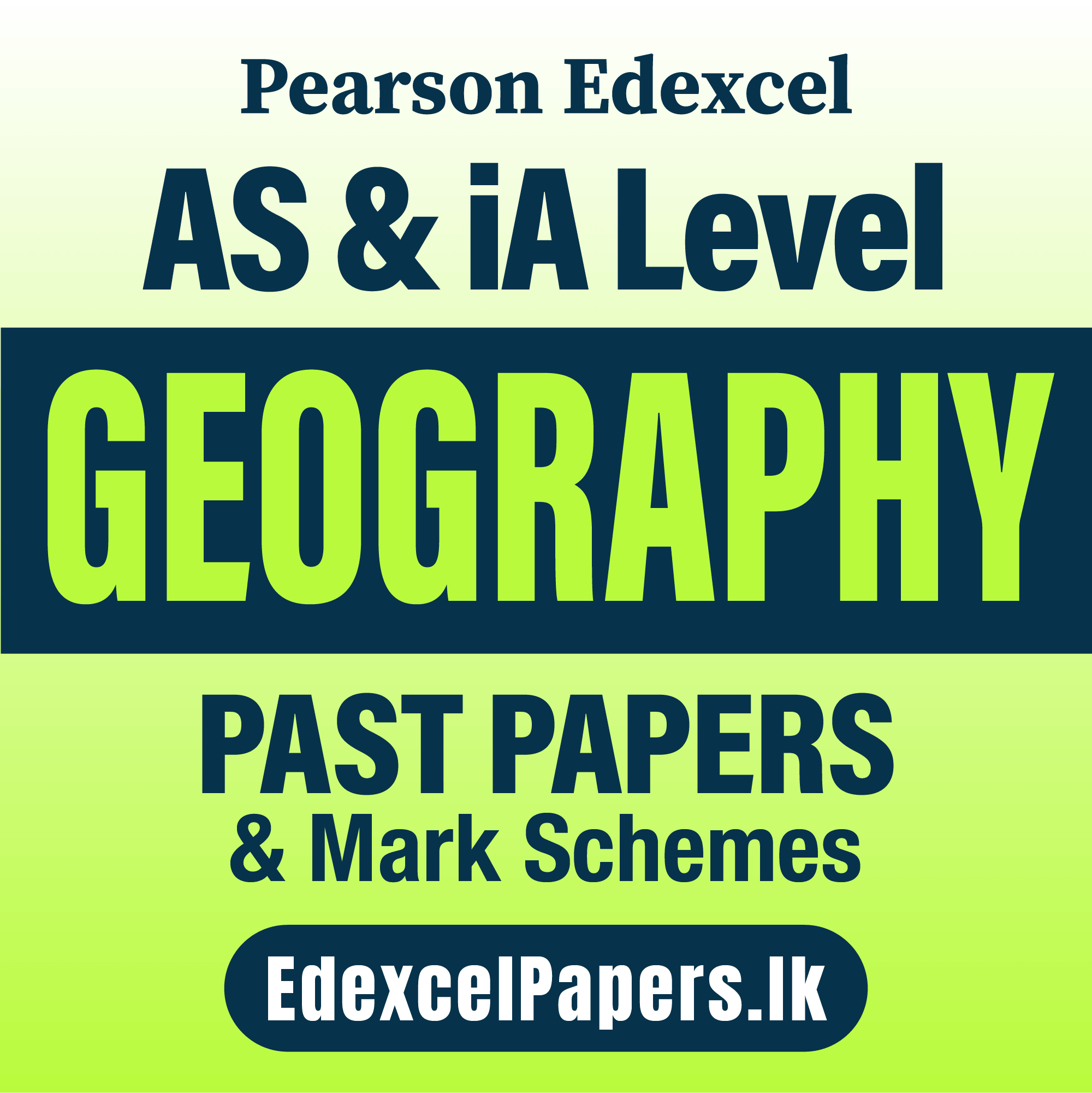 Geography | Pearson Edexcel iA Level Past Papers_0