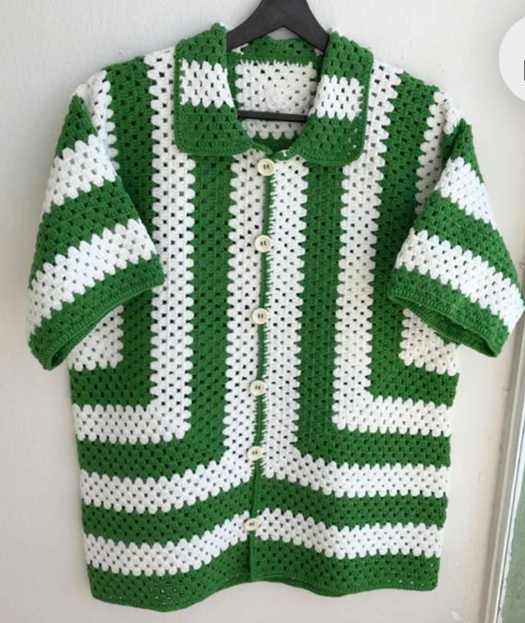 Crochet shirts for Men_5