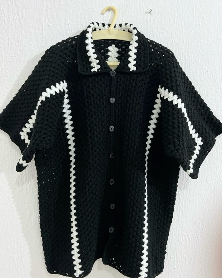 Crochet shirts for Men_3