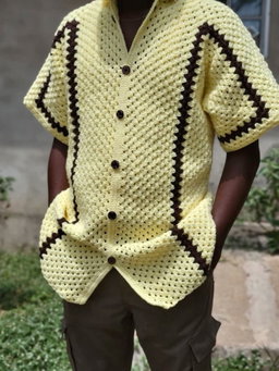 Crochet shirts for Men