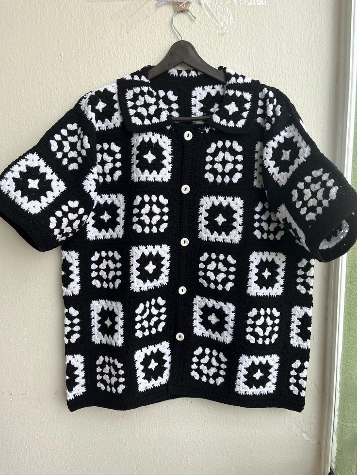 Crochet shirts for Men