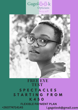 Optical frame + lenses