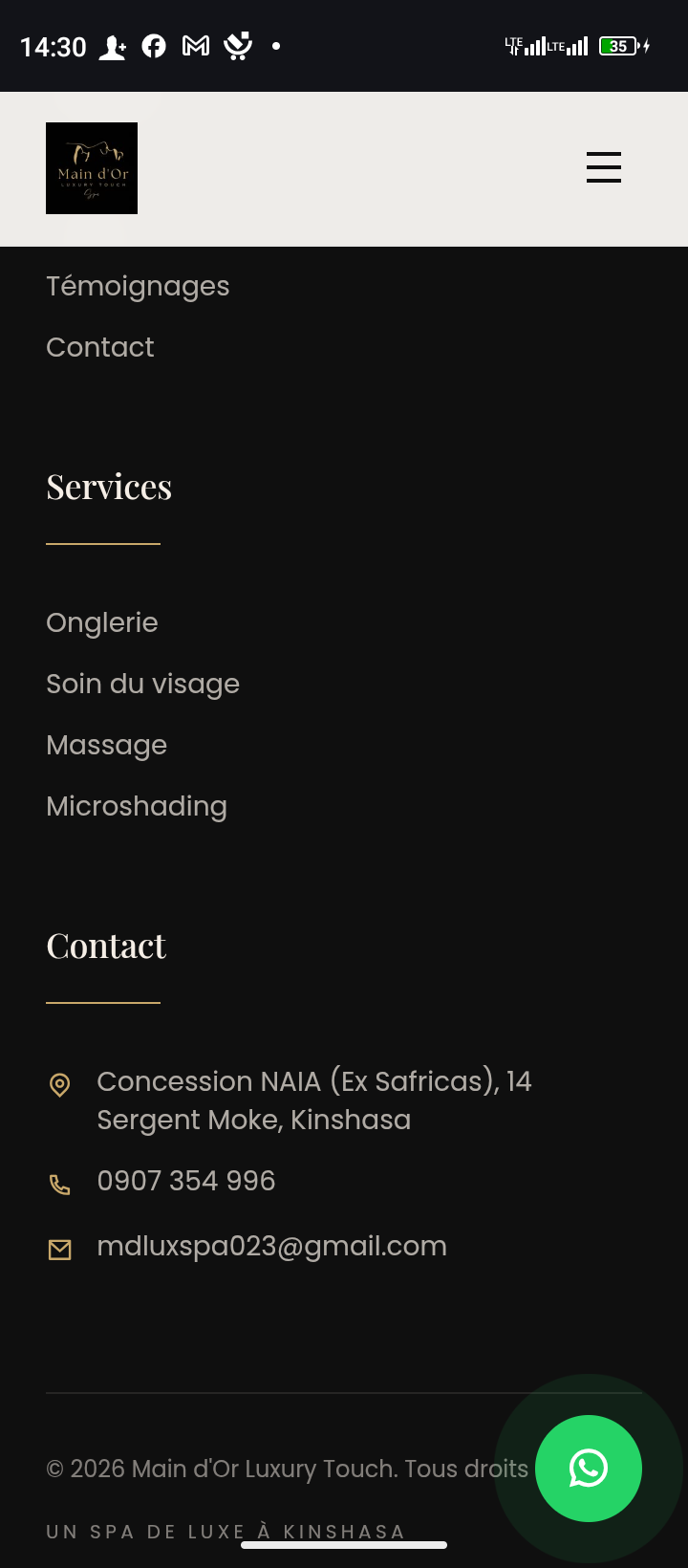 Conception de sites web à partir de 80$ 