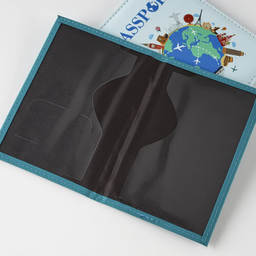 PROTÈGE PASSEPORT MONDE ENFANT 