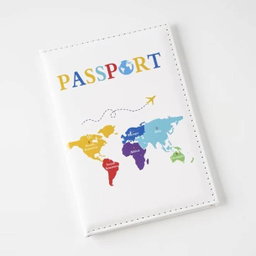 PROTÈGE PASSEPORT MONDE ENFANT 