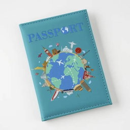 PROTÈGE PASSEPORT MONDE ENFANT 