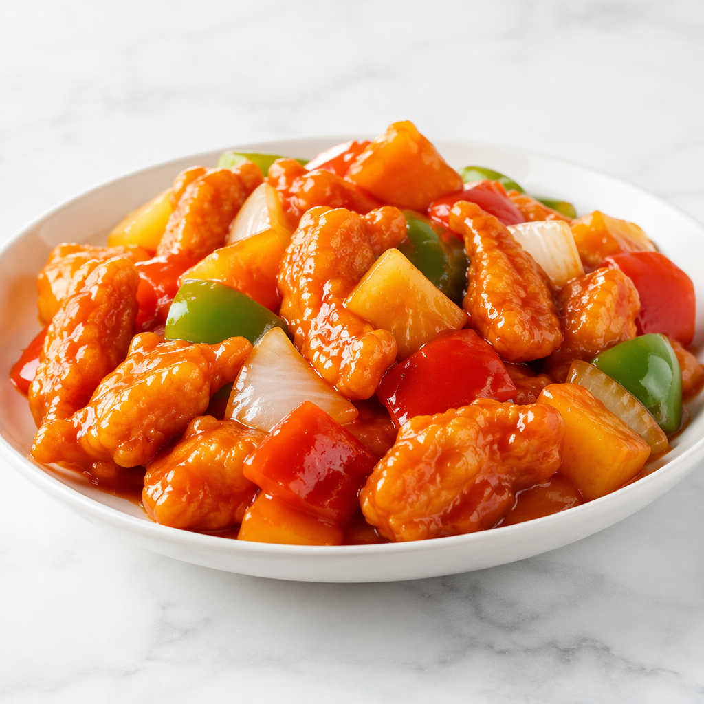 Extra Sweet & Sour chicken