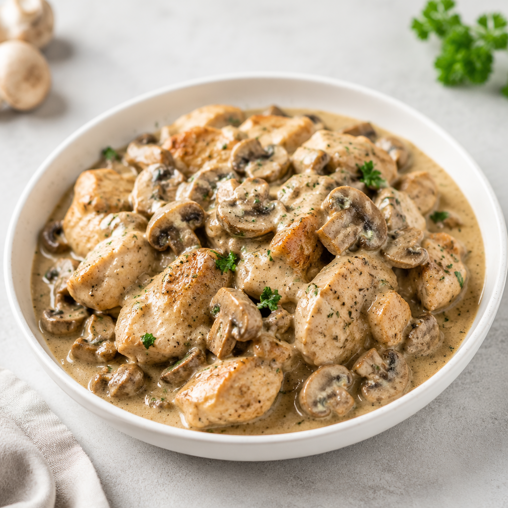 Chicken in Mushroom
