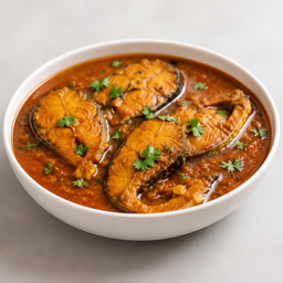 Fish in Mallah Sauce