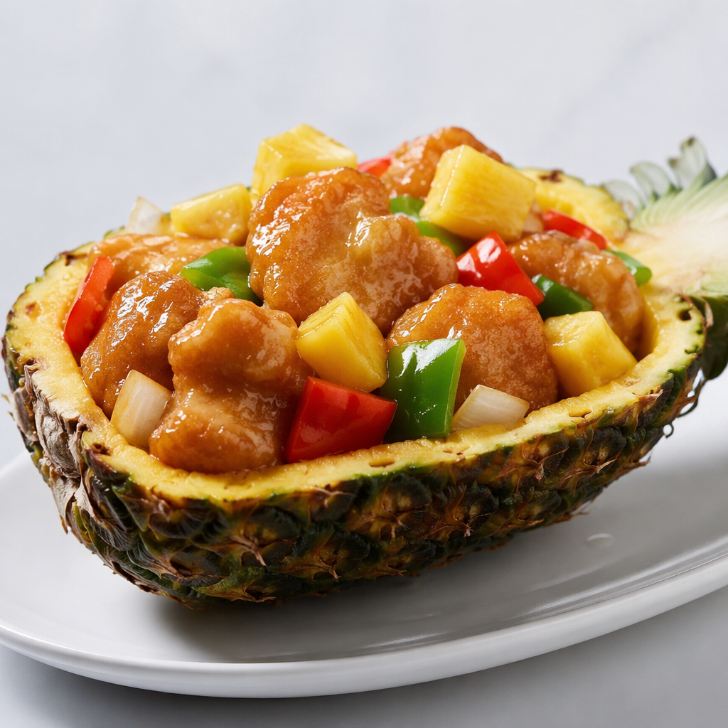 Fish in Pineapple