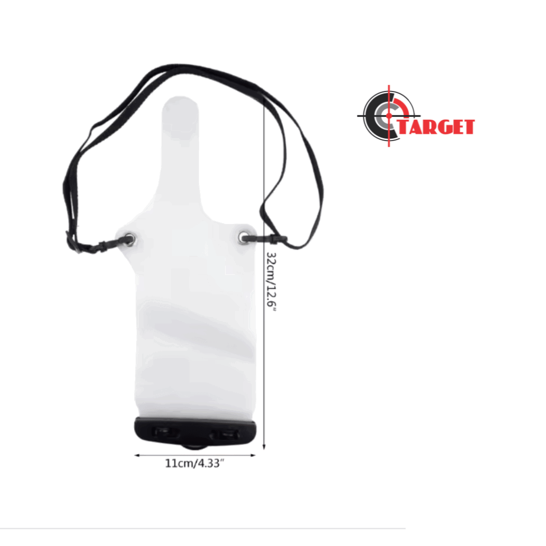 Walkie Talkie Case / Waterproof Bag with Straps Full Protector Cover_2
