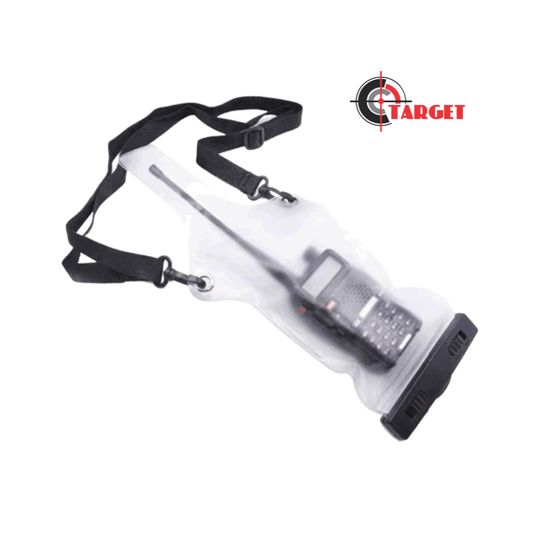 Walkie Talkie Case / Waterproof Bag with Straps Full Protector Cover