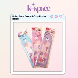 Daiso Care Bears 4 Cuts Photo Holder
