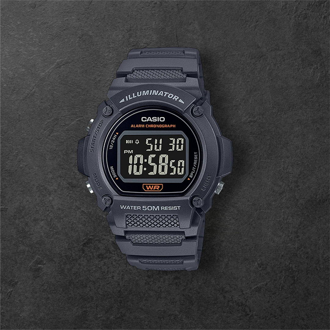 Casio illuminator W219H-8B